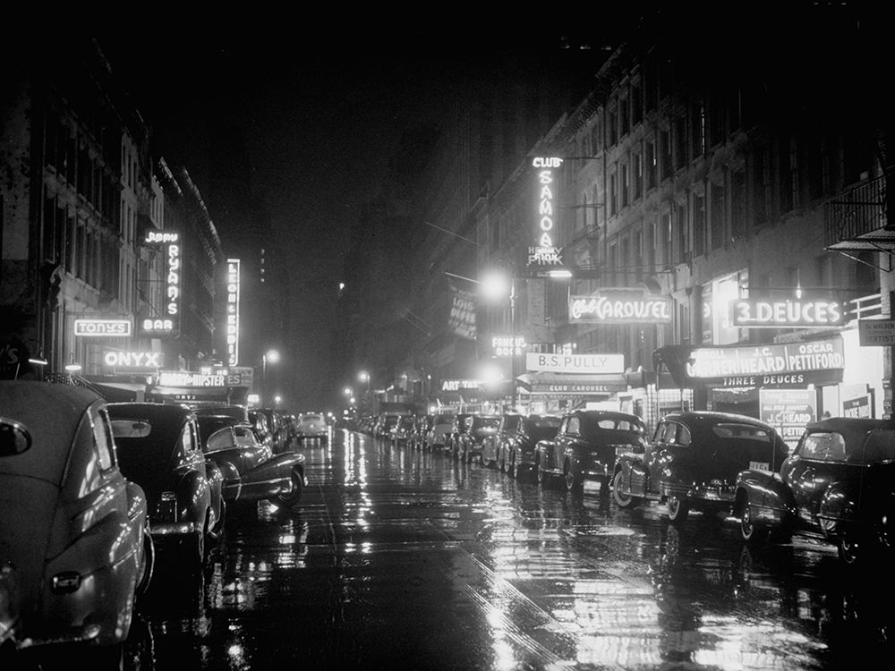 52nd Street-New York 1948 art print by William Gottlieb for $57.95 CAD
