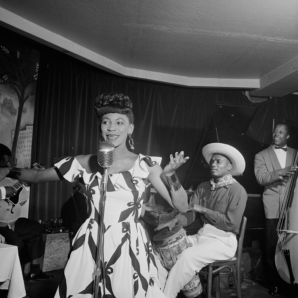 Josephine Premice-Village Vanguard-New York 1947 art print by William Gottlieb for $57.95 CAD