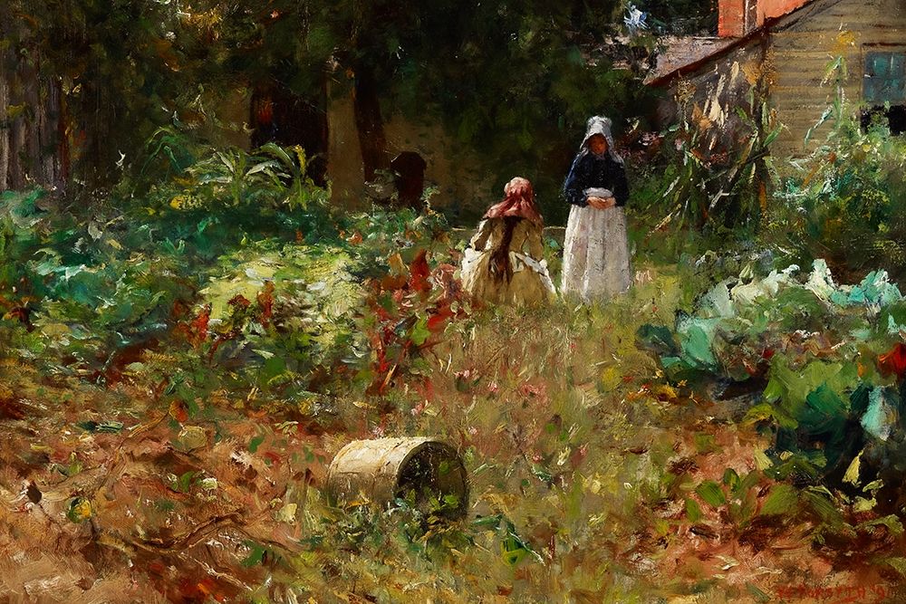 In the Garden art print by William J. Forsyth for $57.95 CAD