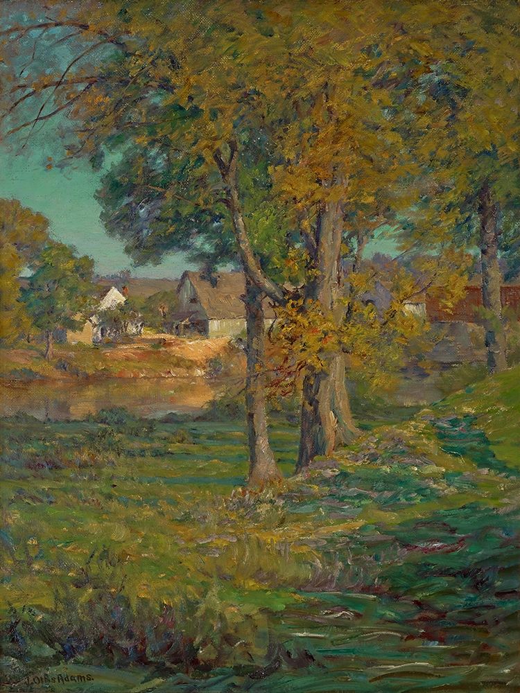 Thornberrys Pasture-Brooklyn-Indiana art print by John Ottis Adams for $57.95 CAD