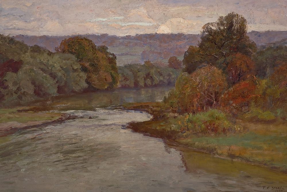 The River art print by Theodore Clement Steele for $57.95 CAD