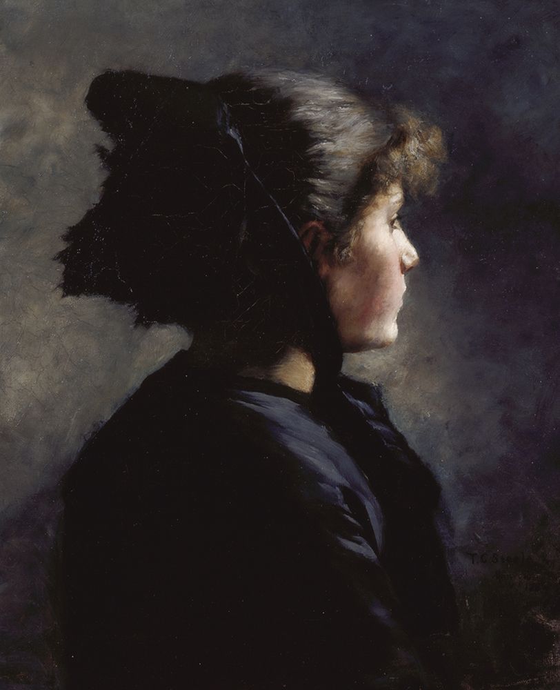 Munich Girl art print by Theodore Clement Steele for $57.95 CAD