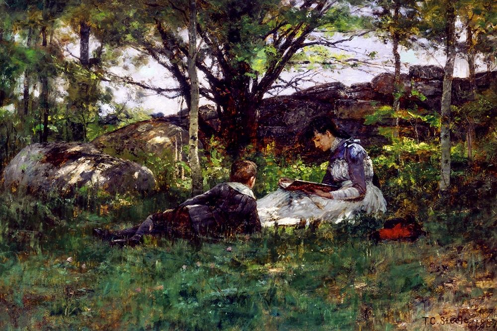 A June Idyl art print by Theodore Clement Steele for $57.95 CAD