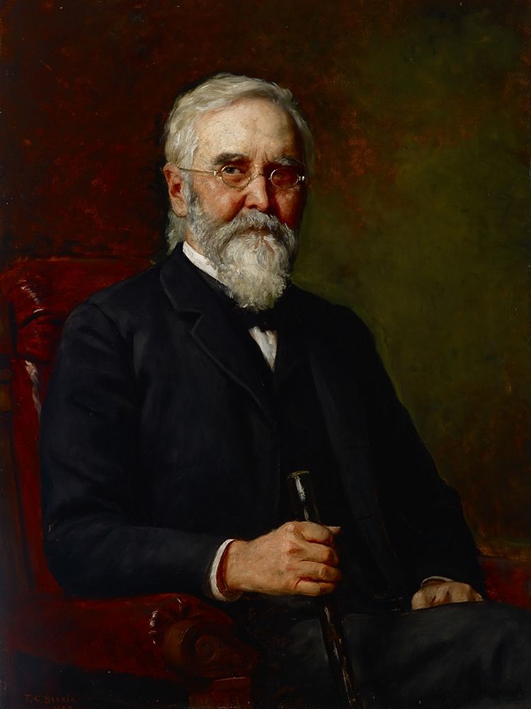 Portrait of a Man art print by Theodore Clement Steele for $57.95 CAD