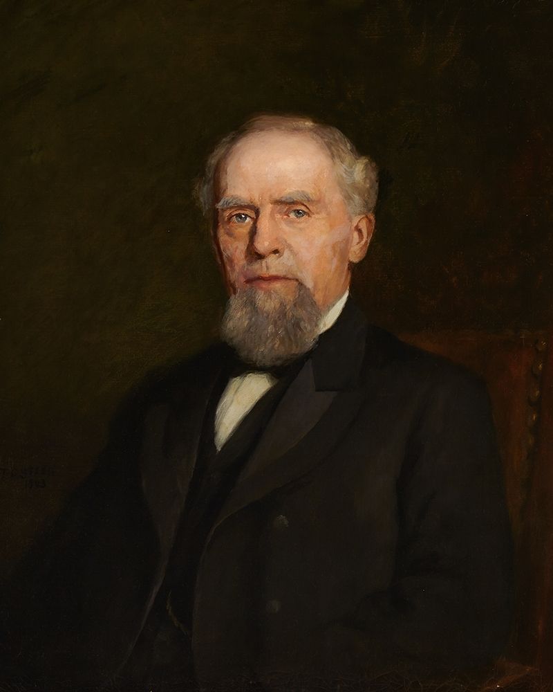 Portrait of William J. Holliday art print by Theodore Clement Steele for $57.95 CAD