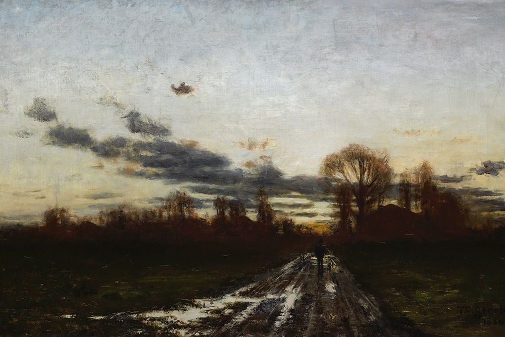 Sunrise art print by Theodore Clement Steele for $57.95 CAD