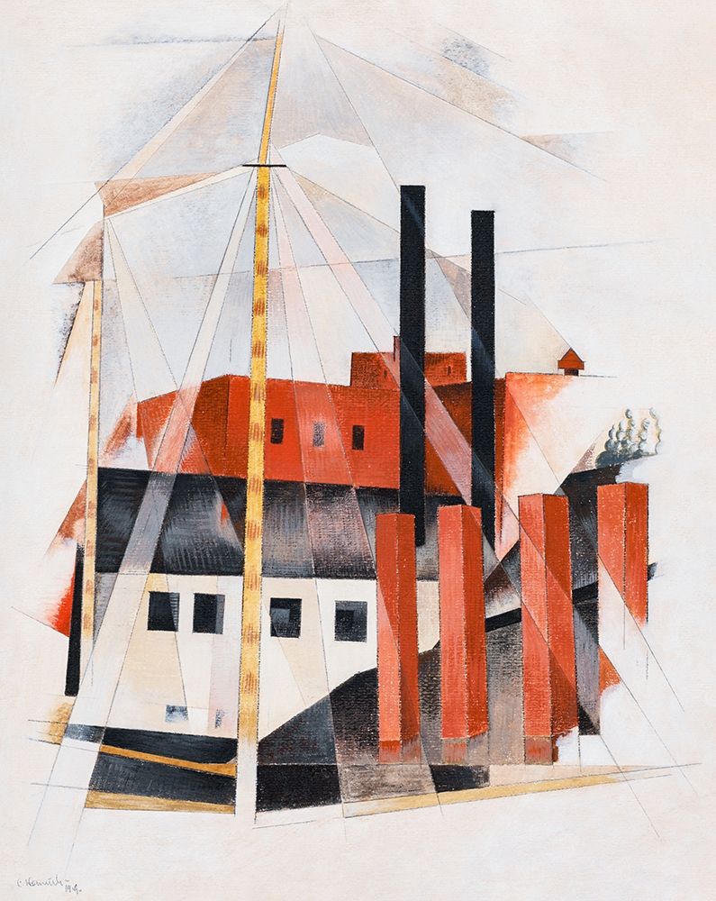 Piano Movers Holiday art print by Charles Demuth for $57.95 CAD