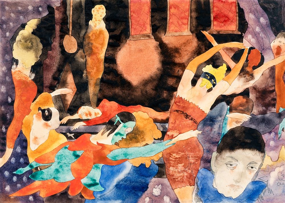 The Masque of the Red Death art print by Charles Demuth for $57.95 CAD
