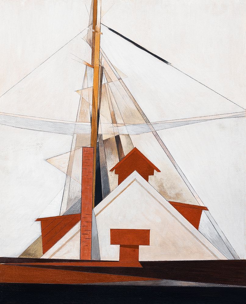 Masts art print by Charles Demuth for $57.95 CAD