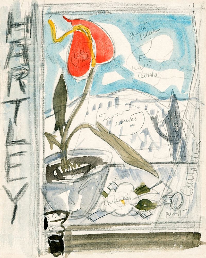 Marsden Hartley art print by Charles Demuth for $57.95 CAD