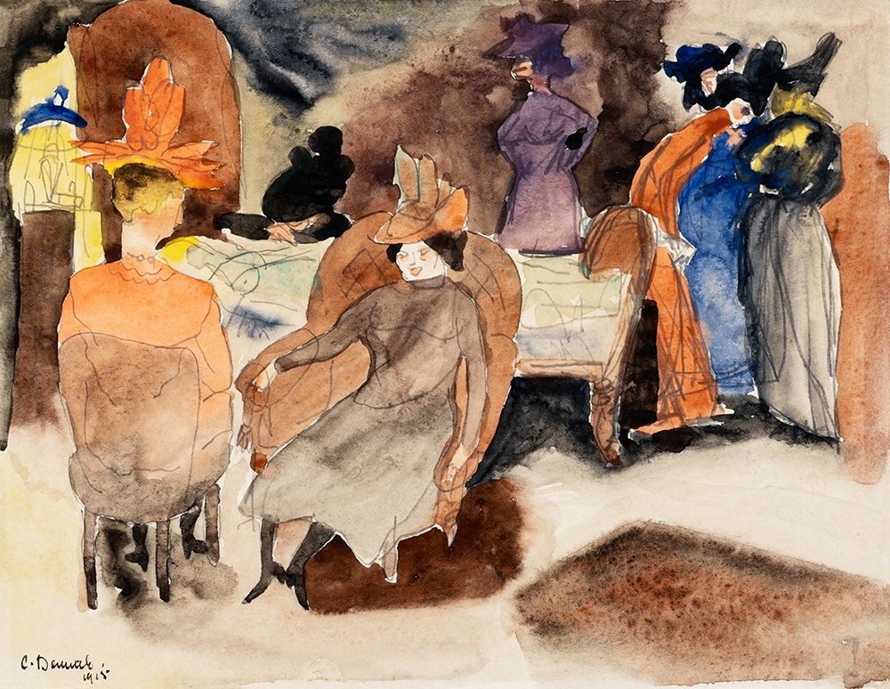 The Death of Nana art print by Charles Demuth for $57.95 CAD