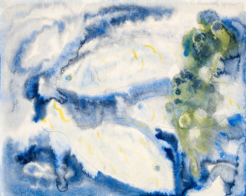 Fish Series-No. 1 art print by Charles Demuth for $57.95 CAD