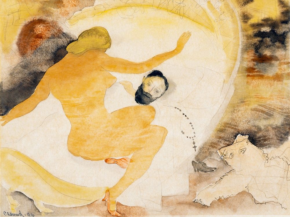 Nana and Count Muffat art print by Charles Demuth for $57.95 CAD