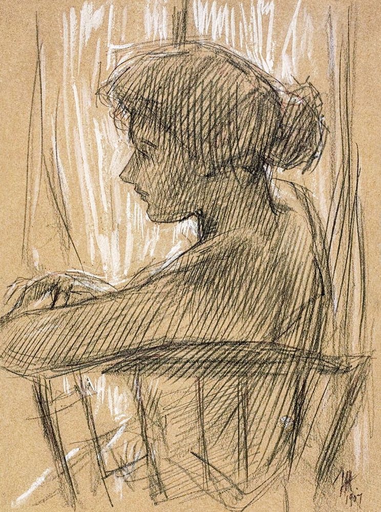 Against the Light art print by Childe Hassam for $57.95 CAD