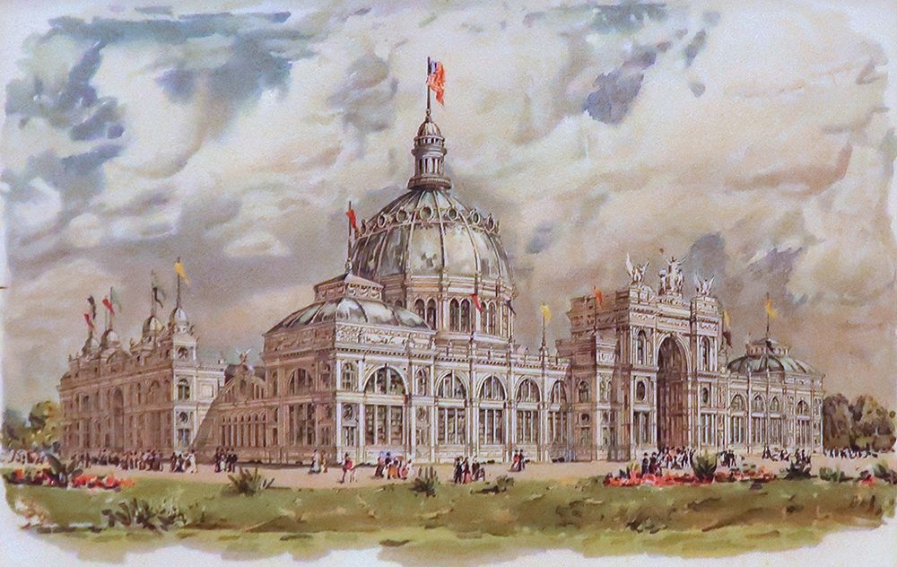 United States Government Building art print by Childe Hassam for $57.95 CAD