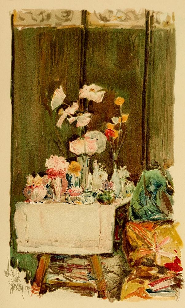 An Island Garden art print by Childe Hassam for $57.95 CAD