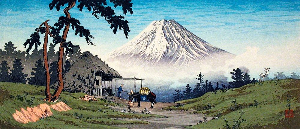 Otome Pass-Hakone art print by Hiroaki Takahashi for $57.95 CAD