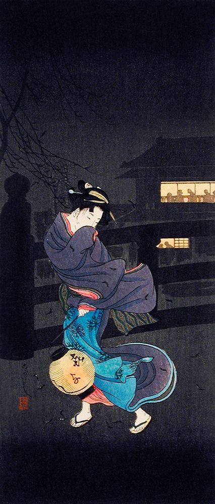 Cold Wintery Wind art print by Hiroaki Takahashi for $57.95 CAD