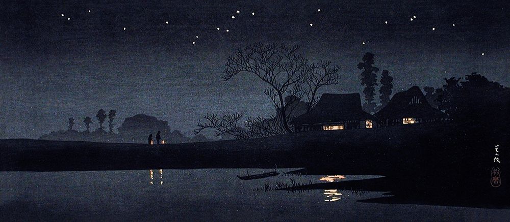 Starry Night art print by Hiroaki Takahashi for $57.95 CAD