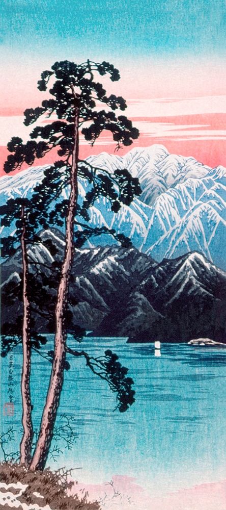 Lingering Snow on Mt Shirane-Nikko art print by Hiroaki Takahashi for $57.95 CAD