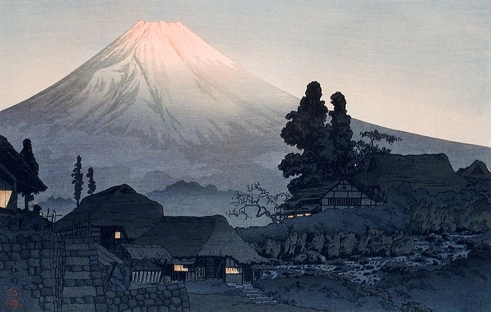 Mount Fuji From Mizukubo art print by Hiroaki Takahashi for $57.95 CAD