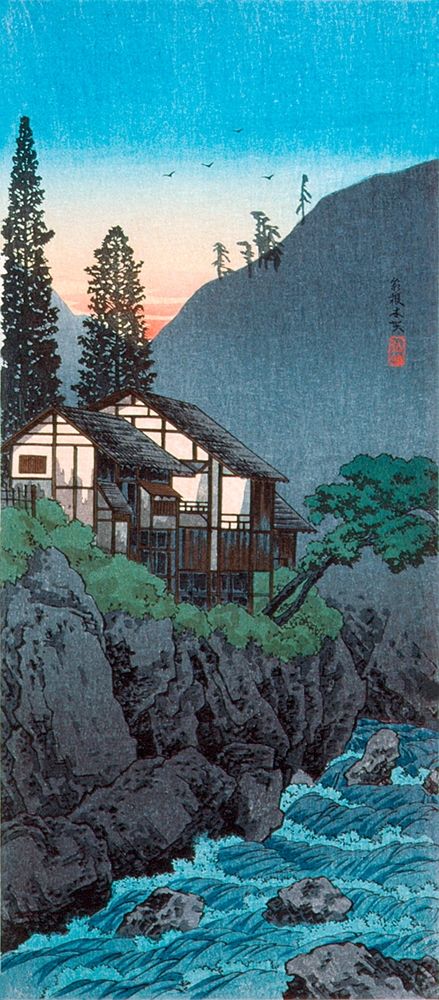 Hakone art print by Hiroaki Takahashi for $57.95 CAD