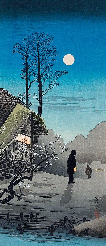 Old Inn art print by Hiroaki Takahashi for $57.95 CAD