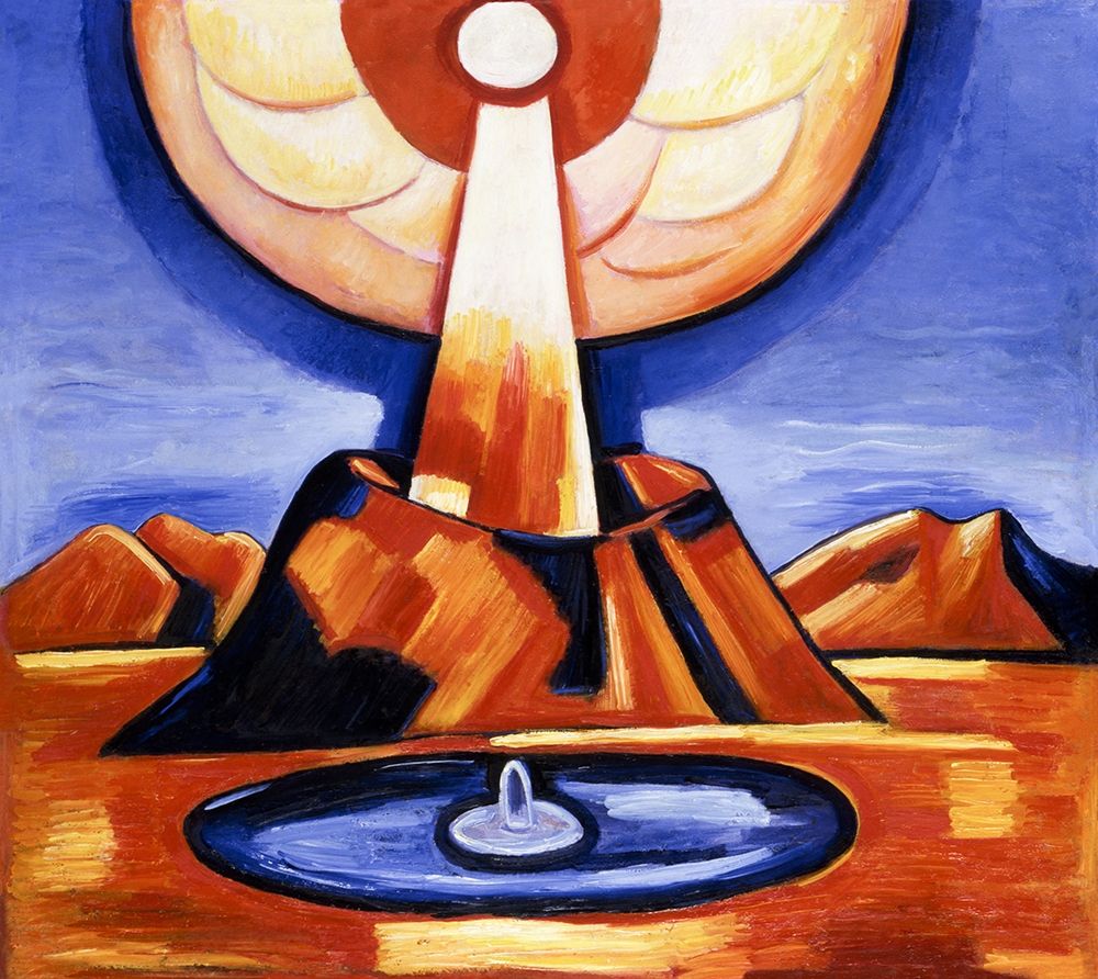 Yliaster-Paracelsus art print by Marsden Hartley for $57.95 CAD