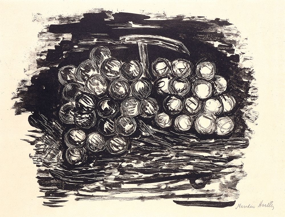 Grapes art print by Marsden Hartley for $57.95 CAD
