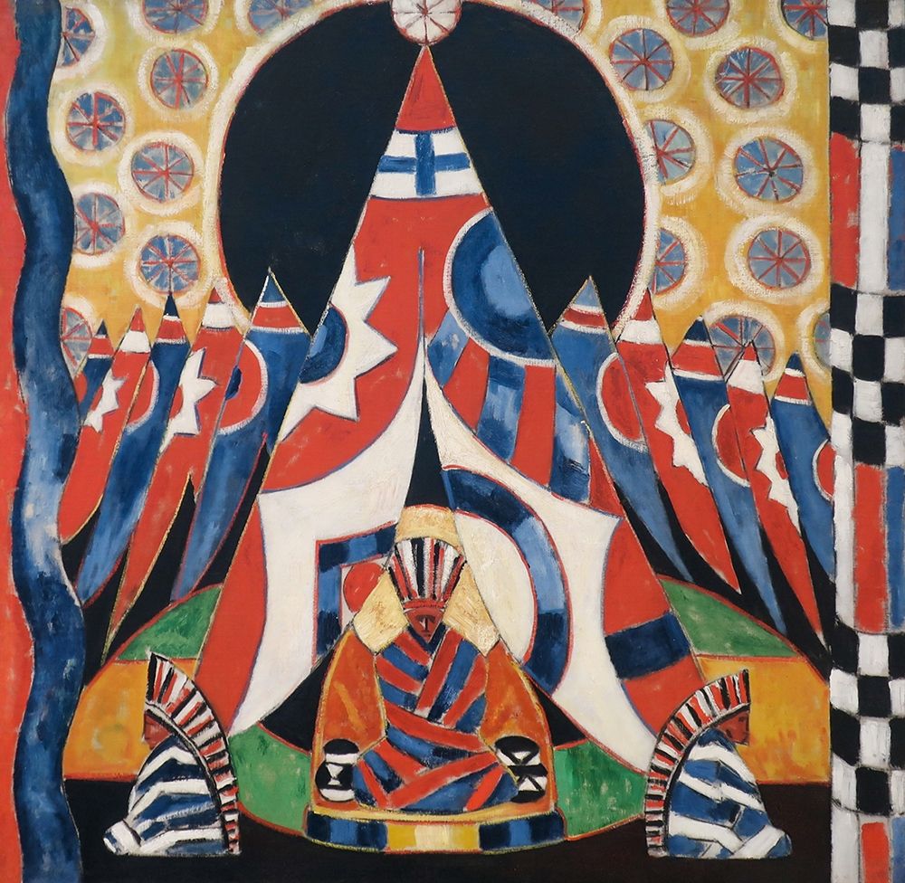 American Indian Symbols art print by Marsden Hartley for $57.95 CAD
