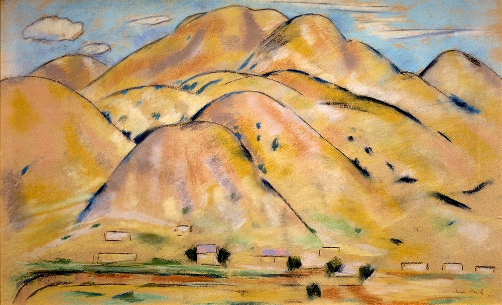 Arroyo Hondo art print by Marsden Hartley for $57.95 CAD