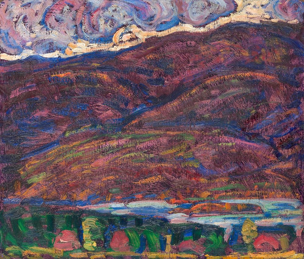 Autumn Color art print by Marsden Hartley for $57.95 CAD