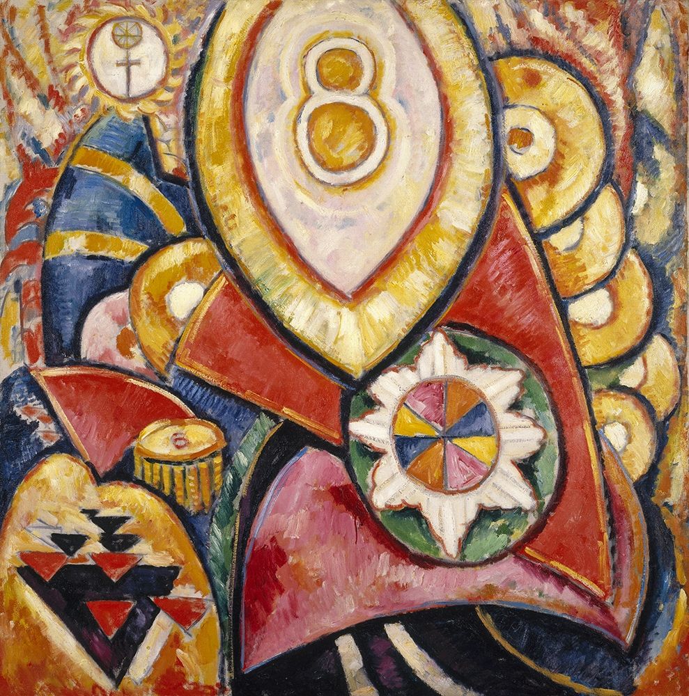 Painting No 48 art print by Marsden Hartley for $57.95 CAD