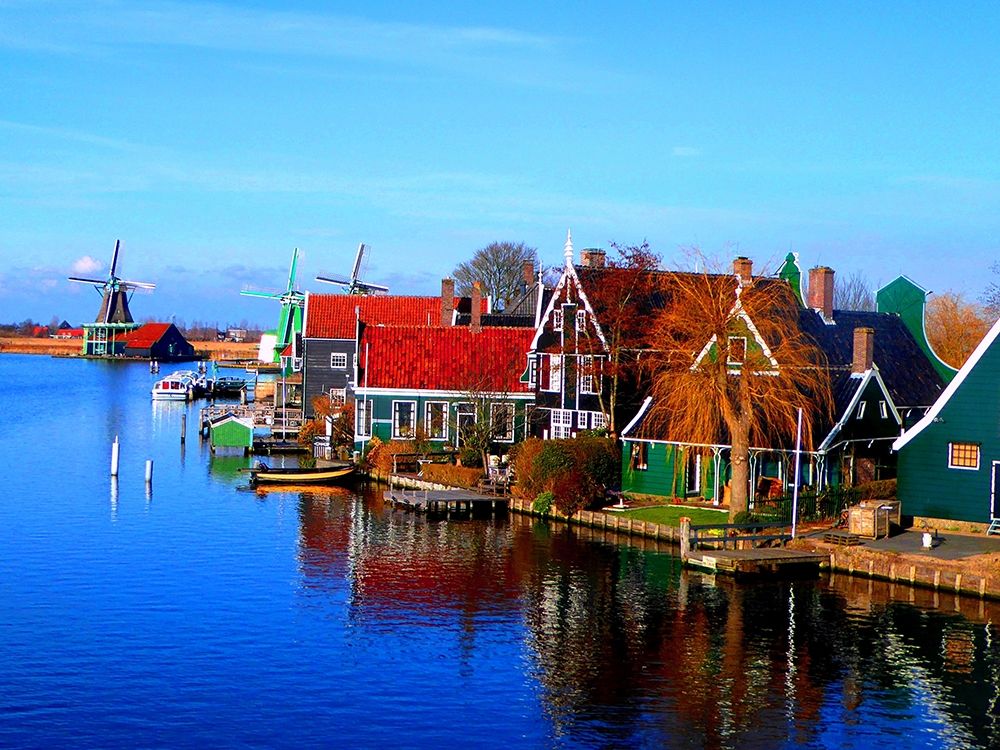 Amsterdam Countryside art print by Sarah Ghanooni for $57.95 CAD