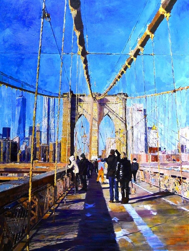 Brooklyn Heights art print by Sarah Ghanooni for $57.95 CAD
