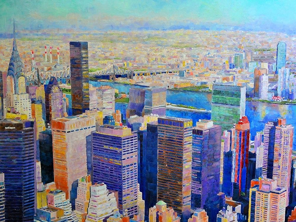 Empire View I art print by Sarah Ghanooni for $57.95 CAD