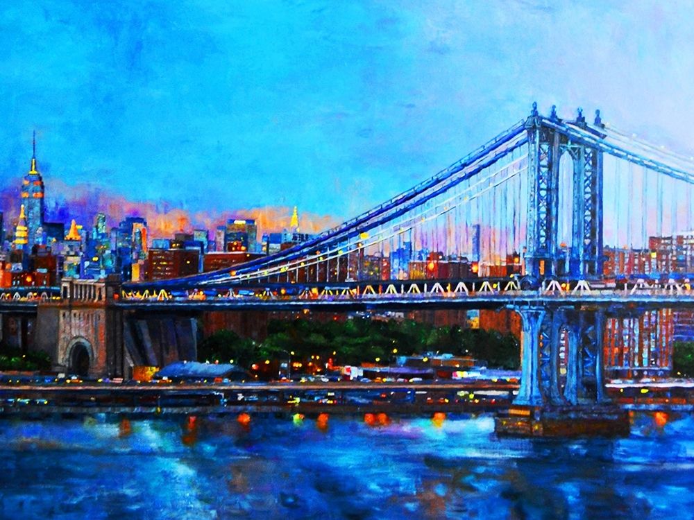 New York Nights art print by Sarah Ghanooni for $57.95 CAD