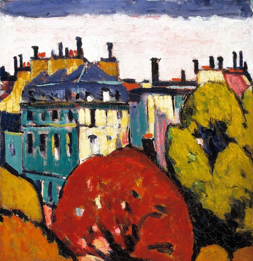 Landscape-Paris art print by Henry Lyman Sayen for $57.95 CAD