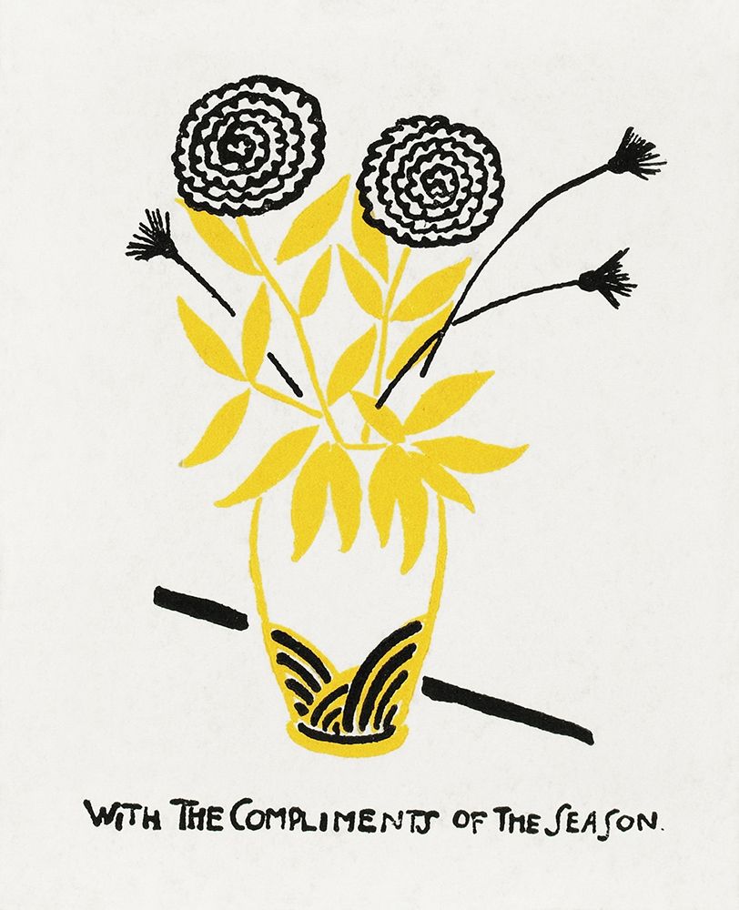 With the Compliments of the Season art print by Henry Lyman Sayen for $57.95 CAD