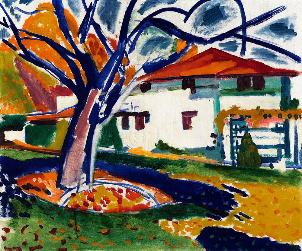 Blue Trees art print by Henry Lyman Sayen for $57.95 CAD