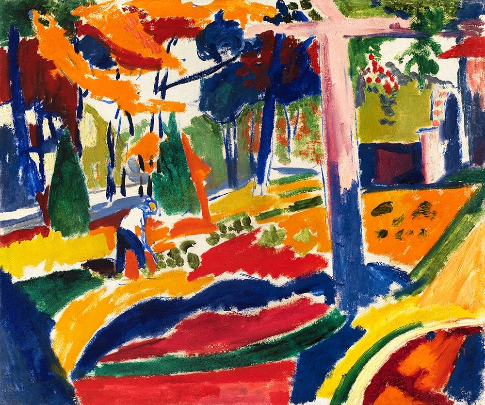 Garden art print by Henry Lyman Sayen for $57.95 CAD