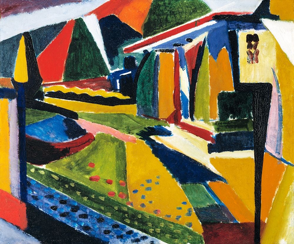 Abstract Landscape art print by Henry Lyman Sayen for $57.95 CAD