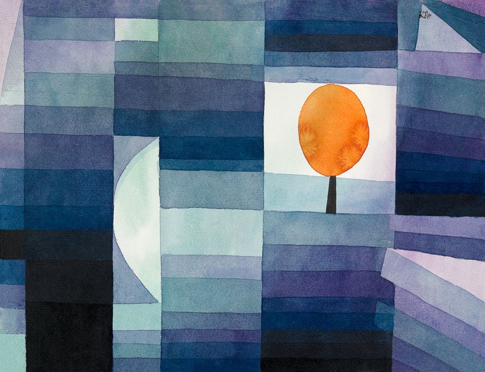The Harbinger of Autumn art print by Paul Klee for $57.95 CAD