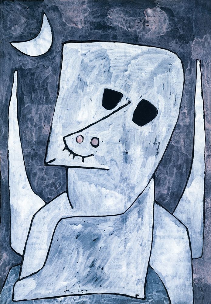 Angel Applicant art print by Paul Klee for $57.95 CAD