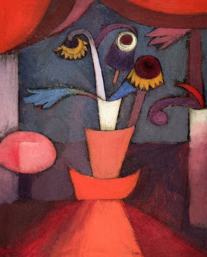 Autumn Flower art print by Paul Klee for $57.95 CAD