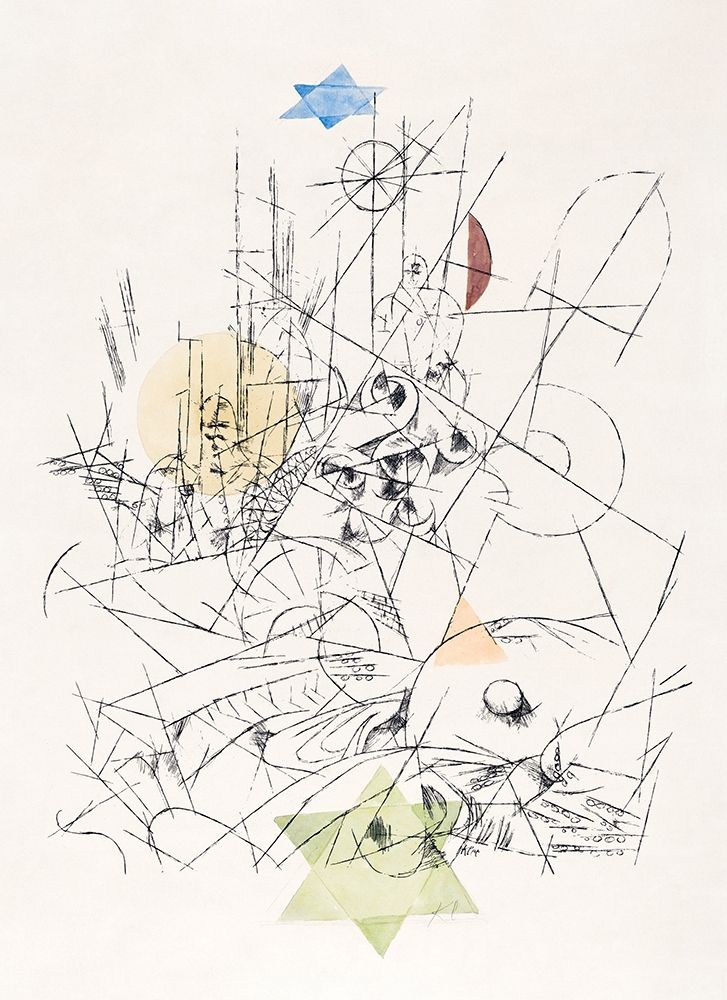 Hope and Destruction art print by Paul Klee for $57.95 CAD