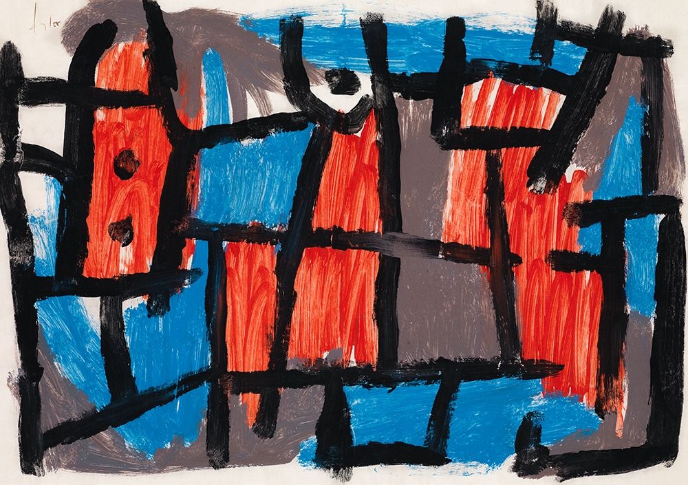 The Hour Before One Night art print by Paul Klee for $57.95 CAD