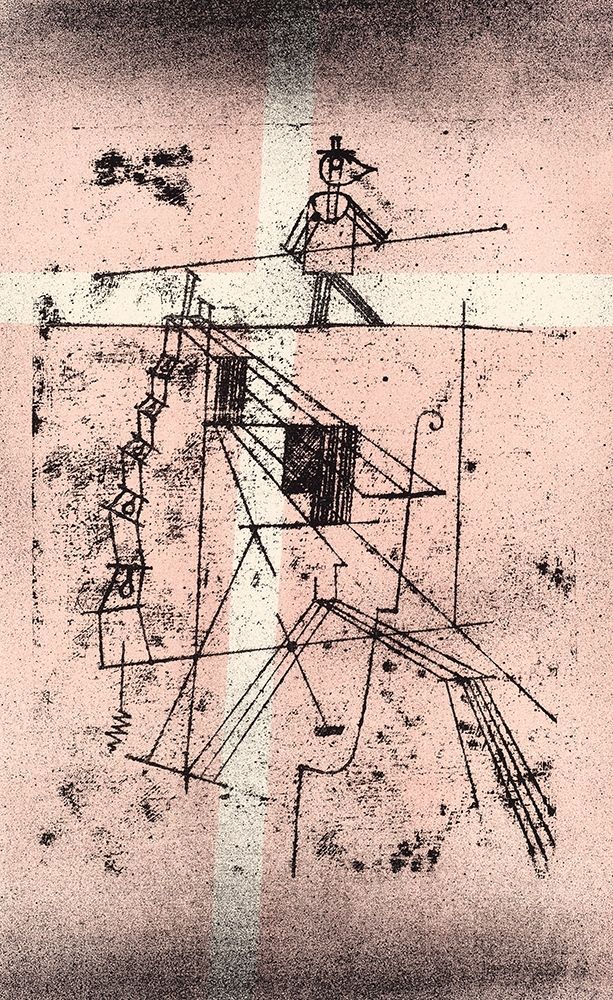The Tight Rope Walker art print by Paul Klee for $57.95 CAD