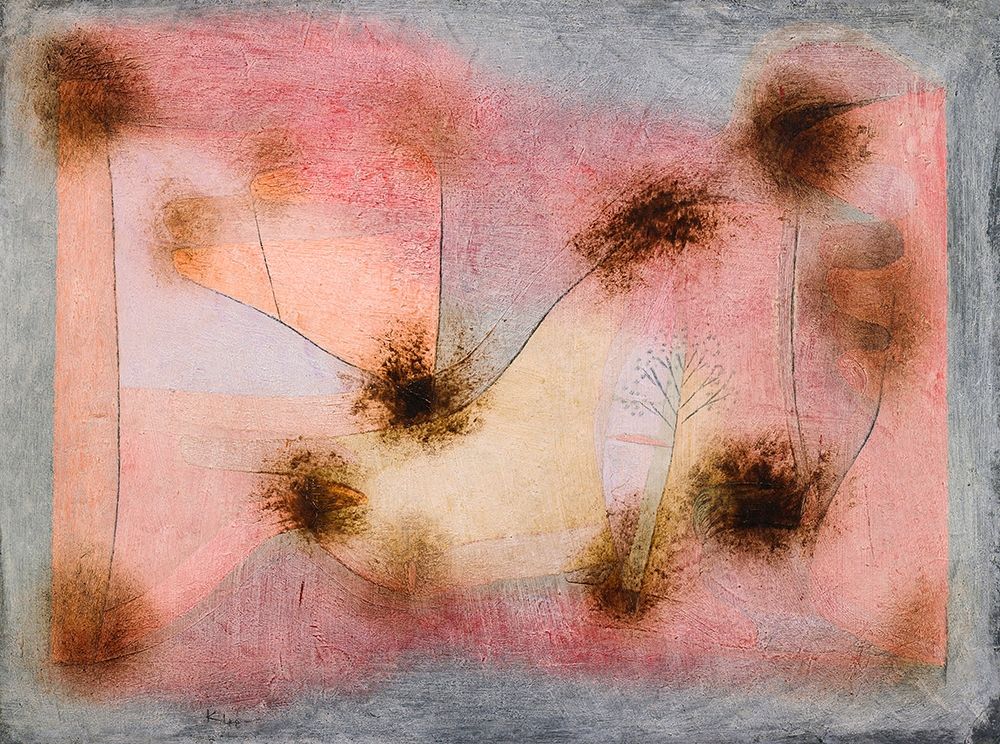 Hardy Plants art print by Paul Klee for $57.95 CAD