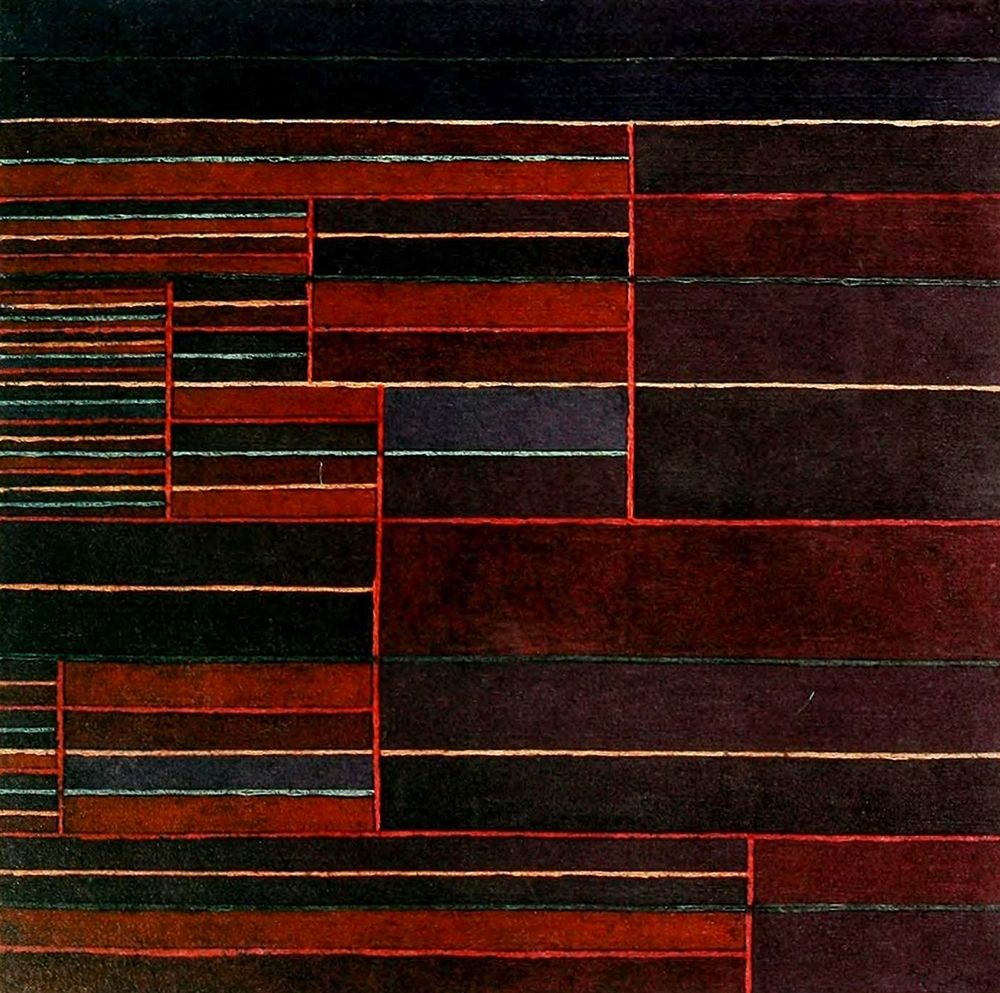 In the Current Six Thresholds 1929 art print by Paul Klee for $57.95 CAD